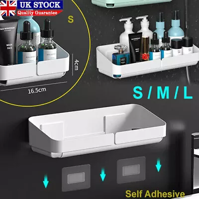 £10.95 • Buy 1/2X Kitchen Corner Wall Storage Basket Caddy Rack Bathroom Shower Suction Shelf