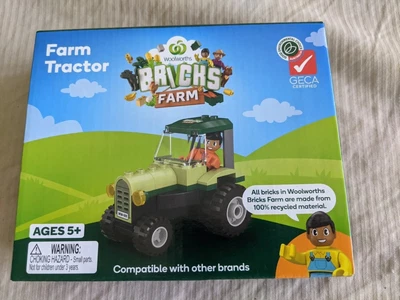 $12 • Buy Woolworths Farm Bricks - Farm Tractor - Brand New Unopened