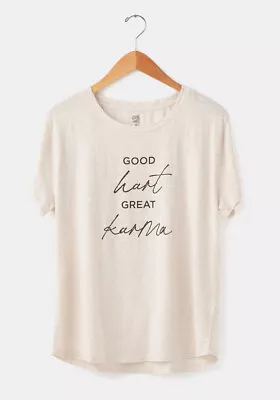 Matilda Jane Good Hart Great Karma GHGK Tee & Matching Tote Size M Medium NWT • $30.95