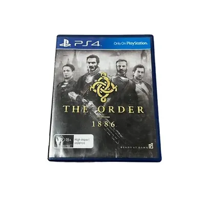 The Order 1886 PS4 Game R4 Blu Ray Game Disc Fighting Game Action • $11