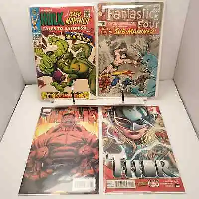 $614.68 • Buy Marvel Tales To Astonish 91 Fantastic Four 33 Jane Foster Thor 1 Red Hulk 1 VF