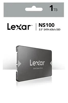 $35 • Buy Lexar NS100 Internal Solid State Drive SSD 128GB 256GB 512GB 1TB- 2.5  SATAIII