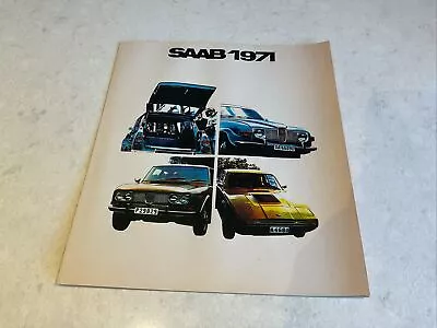 Original Saab 1971 Sales Brochure 71 • $18