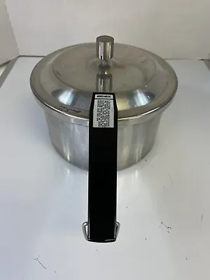 Vtg MIRRO Aluminum 4 Qt Pressure Cooker  M-0404 With Jiggler Seal Trivet • $19.95