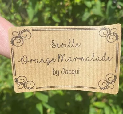 £3.60 • Buy Personalised Jam Jar Chutney Marmalade Stickers Homemade Preserve Gin Labels X42