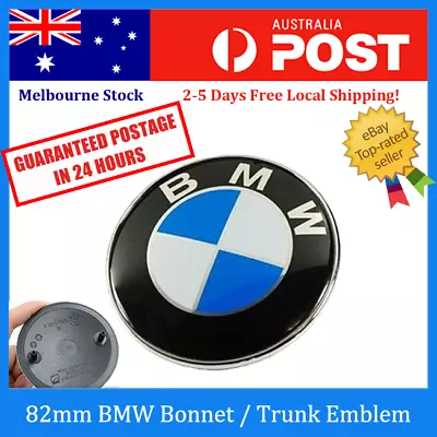 $19.99 • Buy  82mm BMW Boot / Trunk / Bonnet / Hood Badge Emblem For E38 E39 E46 E60 E90 X5