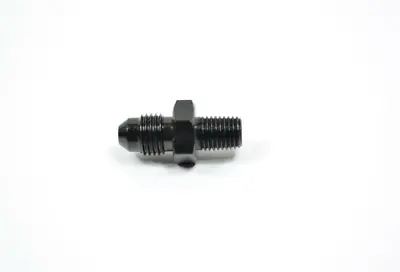 481601-BL Fragola -3 AN Male To 1/16  NPT Threads Straight Adapter Fitting Black • $9.95