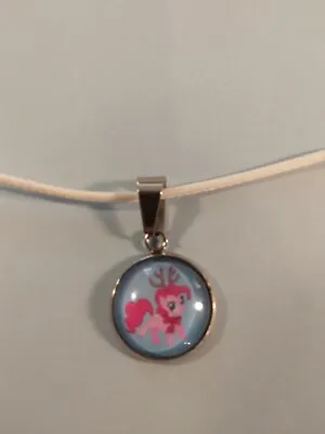 My Little Pony Pendant On 19 Inch White Cord Necklace 268754 • $7.50