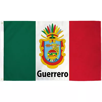 Guerrero Mexico State 3x5 Flag • $22.95
