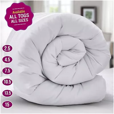 Anti Allergy Feels Like Hotel Quality Duvet Single Double King Super King Size • £11.04