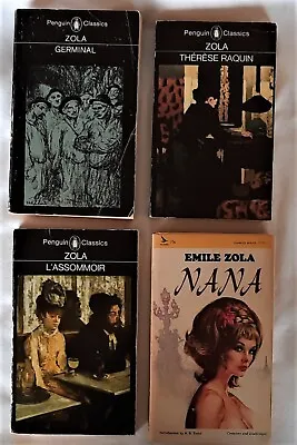 Lot Of 4 Zola Vintage Paperbacks. Penguin Classics • $14.25