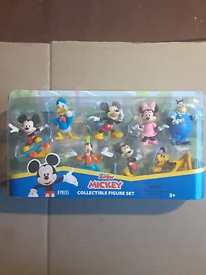 Disney Junior Mickey Collectible Set 8 Pieces-new !! • $23.99