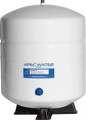 3 Gallon Residential Pre-pressurized Reverse Osmosis Water Storage Tank Durable • $57