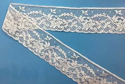 Trimplace Natural Vintage 2  100% Cotton Lever Lace - 8 Yards • $22.52