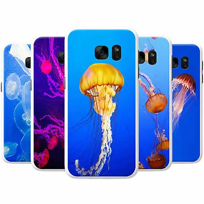 Jellyfish Deep Sea & Oceanic Snap-on Hard Case Phone Cover For Samsung Phones • £4.95