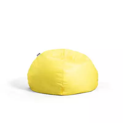 $43 • Buy Big Joe Dot Bean Bag Chair Kids With Filling Peat Yellow New Free Shipping