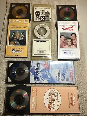 A Folk Era Sampler Lot Of 5 With CD Holder  3 Inch Mini CD CD3 Single New Sealed • $109