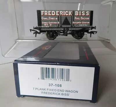 BACHMANN 37-108 7 Plank Open Wagon 'FREDERICK BISS'  (Boxed) • $29.99