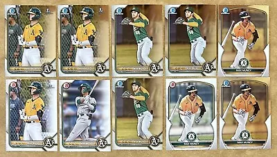 Max Muncy Rookie Card Lot Of (10) RC Prospect Oakland A’s • $1.99
