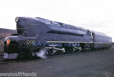 Pennsylvania Railroad T-1 Shark Nose Steam Locomotive Train 6110 Photo 1940s • $9.99