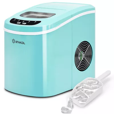 Portable Electric Ice Maker Mini Cube Cooler 26lbs/Day ABS Family Gathering • $109.99