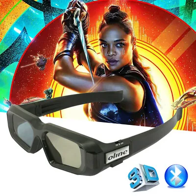 £25.75 • Buy Active Shutter 3D Glasses Blue-tooth For Epson Projector Samsung/Sony 3D TVs USB