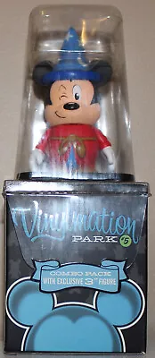 Vinylmation Park 5 W/ Empty Box & Sealed Topper ~sorcerer Mickey Mouse Winking~ • $23.95