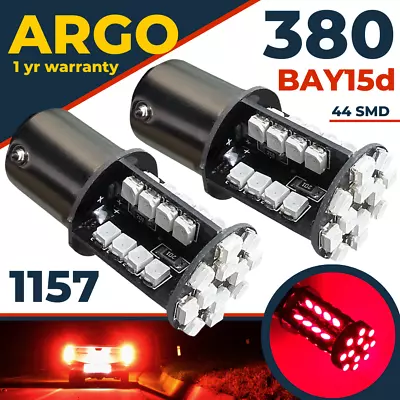 For Vauxhall Corsa C Led Brake Light Bulbs Red Rear Stop Tail 00-06 • $14.99