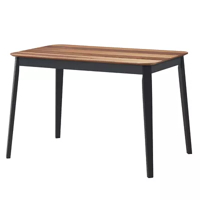 Mid Century Modern Rectangular Dining Room Table W/ Wooden Legs Home Walnut • $109.95