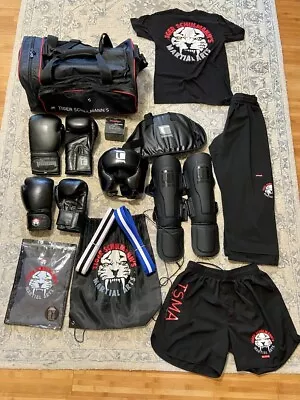 HUGE LOT Tiger Schulmann Boxing Sparring Training Equipment - 14 Separate Items • $350