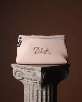 CHRISTIAN DIOR GIFT BAG POUCH - Brush Makeup Cosmetic Clutch Gift Purse Beauty • $19.95