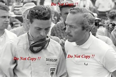 £3.20 • Buy Jim Clark And Colin Chapman Lotus F1 Portrait Photograph 3