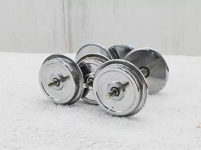 (3) Axles / Roll-ez Metal Wheels For G-scale Trains • $10.50