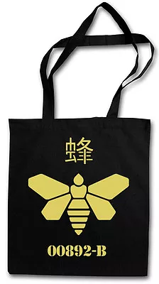 METHYLAMINE BEE LOGO Hipster Shopping Cotton Bag - Breaking Meth Heisenberg Bad • $13.99