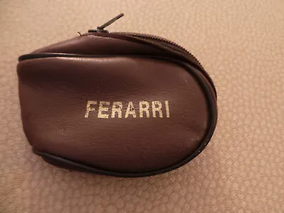 Vintage Ferrari Folding Sun Glass Case 70's - '80's Case Only.  No Glasses VG • $12.82