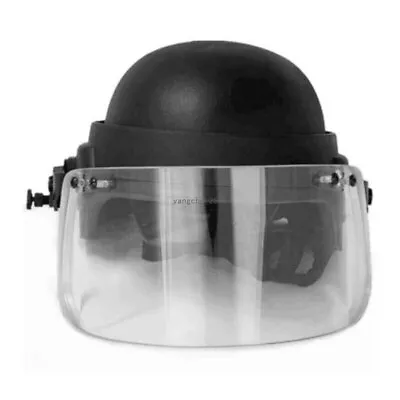 In US!PASGT M88 Military Ballistic Tcatical Helmet Bulletproof Face Shield IIIA  • $195.50