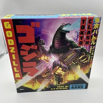 $17.50 • Buy Funko Board Game Godzilla - Tokyo Clash Strategy Game 4 Kaiju Miniatures