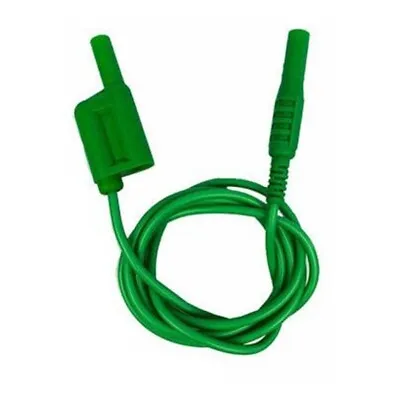 Leaderman LDM-LEA12GRE3 Green Stackable Test Lead For SMJ Wander Reel • £12.50