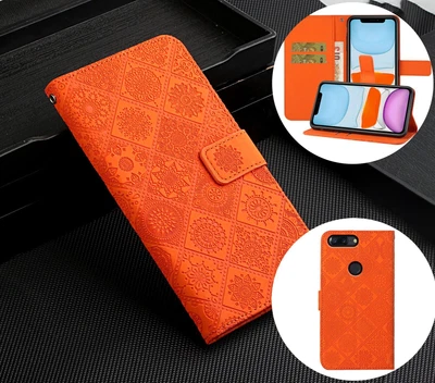 $6.95 • Buy Oneplus 5T Embossed Pu Leather Wallet Case Ethnic