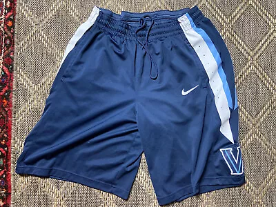 Nike Authentic NCAA Villanova Wildcats Basketball Shorts Mens Large M • $47