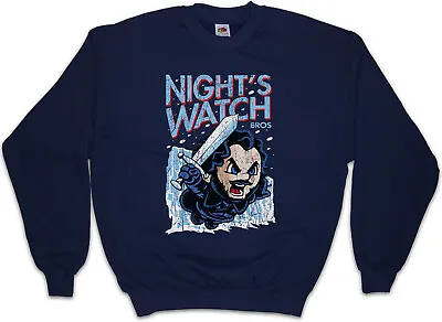 Night's Bros Sweatshirt Pullover Game Watch Jon Of The Wall Snow Fun Ice Thrones • £34.74