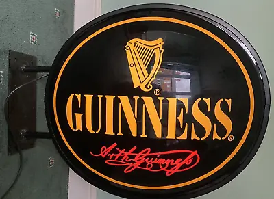 £300 • Buy Rare Original Guinness Illuminated Pub Sign