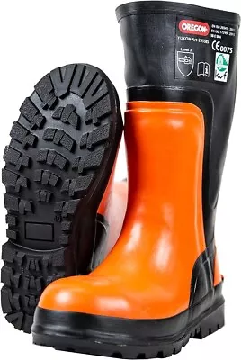 Oregon Yukon High Chainsaw Protection Rubber Boots Class 3 (28m/s) 295385/46 • £79.95