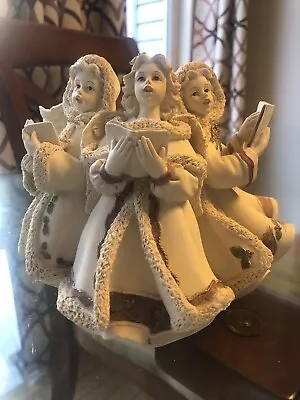 Sarah’s Angels 30848 Trilogy Of 3 Singing Angels Limited Edition Figurine 5.25” • $20