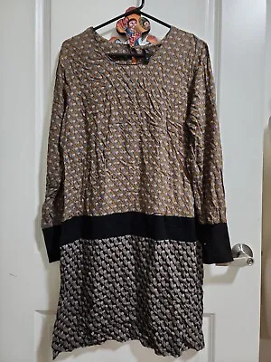 $20 • Buy FOIL Owl Print Dress, Size 12
