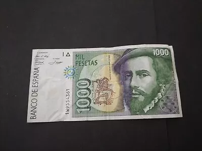 Spain 1000 Pesetas 1992 • £2.49