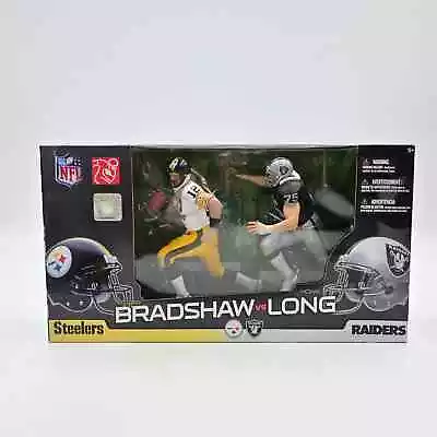 McFarlane Toys Steelers Terry Bradshaw Vs Raiders Howie Long Exclusive Figurines • $70