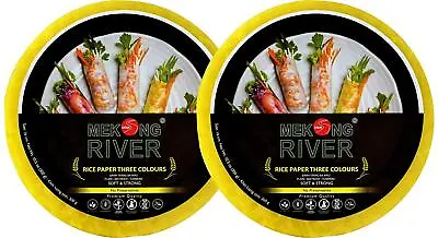 Lyan Mekong River Rice Paper Three Colours 16 300g (Pack Of 2) • £6.29