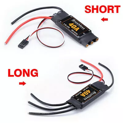 Brushless 40A Electronic Speed Controller For RC Drone Aircraft Quadcopter ESC • $7.08