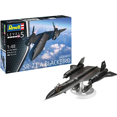 £73.99 • Buy Revell Lockheed SR 71 A Blackbird 04967 Military Aircraft Model Kit Scale 1/48